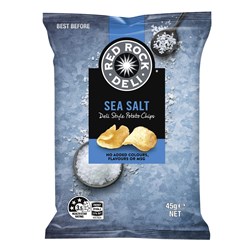 CHIPS SEA SALT RED ROCK DELI (18 X 45GM) # 320003419 SMITHS