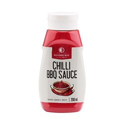 SAUCE CHILLI BBQ 280ML(8) # CHILLIBBQ280 SANDHURST