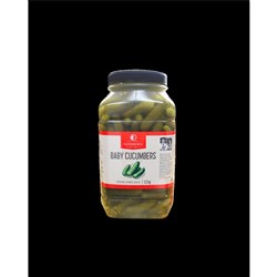 CORNICHONS BABY CUCUMBERS PET 2.2KG(6) # CORNICHON2.2 SANDHURST