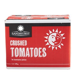 TOMATOES CRUSHED BLADDER 10KG(1) # CRUSHED10KG SANDHURST
