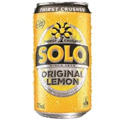 DRINK SOLO LEMON MAN CANS (24 X 375ML) # 10003420 SCHWEPPES