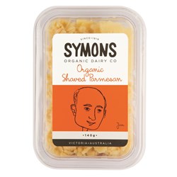 PARMESAN SHAVED ORGANIC 140GM (6) # SOD005 SYMONS