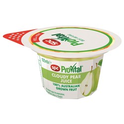 JUICE CLOUDY PEAR (24 X 105ML) # 0170282759X SPC PROVITAL
