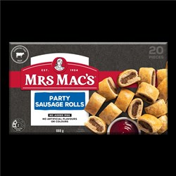 SAUSAGE ROLL PARTY 120S # 48001 MRS MACS