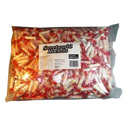 LOLLY ROCKETS (6 X 2.45KG) # 3207 SWEETWORLD