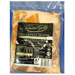 SALMON HOT SMOKED FROZEN 500GM(20) # 246516 TASSAL