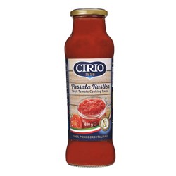 SAUCE PASSATA RUSTICA (6 X 680GM) #TP132 CIRIO