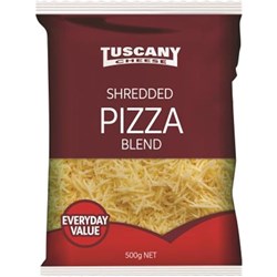 CHEESE SHRED PIZZA BLEND 2KG(6) # P301501 TUSCANY