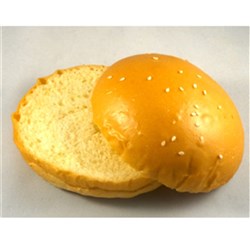 BREAD BUN MILK SLICED SEEDED 110MM 30S # ST290-WS URBUN BAKERY