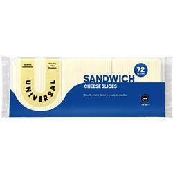 CHEESE SANDWICH SLICES 72S 1.5KG(8) # FS0090 UNIVERSAL