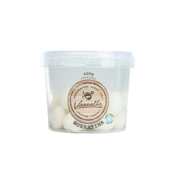 CHEESE BURRATINA 30GM (4 X 600GM) # BRT30-BOX VANNELLA