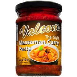 PASTE CURRY MASSMAN 210GM(6) # MCPMV VALCOM