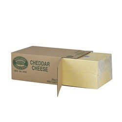 CHEESE CHEDDAR MILD 20KG # 1001526 WCB