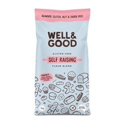 FLOUR SELF RAISING GF (4 X 1KG) # RT SR Flour WELL & GOOD