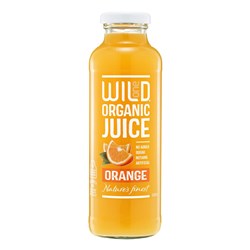 JUICE ORGANIC ORANGE (12 X 360ML) # W1OJOJ360 WILD ONE