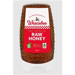 HONEY RAW 500GM(10) # 29310804500183 WESCOBEE