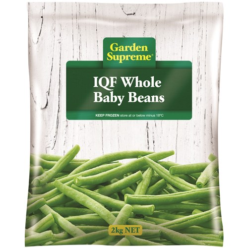 BEAN WHOLE BABY 2KG(6) # 2446356 GARDEN SUPREME