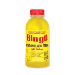 ESSENCE LEMON 500ML(12) # 836216 BINGO