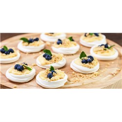 MERINGUE NESTS (12 X 10 X 10GM) # 101016 COUNTRY CHEF BAKERY