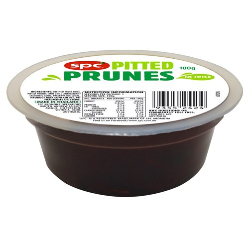 PRUNES PITTED PC (24 X 100GM) # 01719527592X SPC PROVITAL