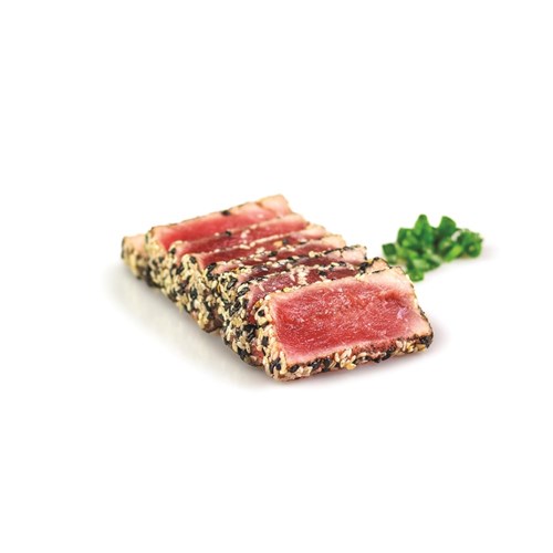 TUNA YELLOWFIN SESAME SEARED 684GM(3) # ST04 A&T