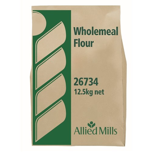 FLOUR WHOLEMEAL 12.5KG # 50026734 ALLIED MILLS