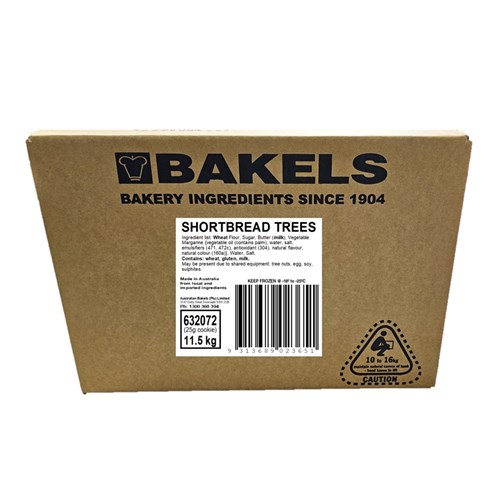 SHORTBREAD TREE 11.5KG # 632072 BAKELS