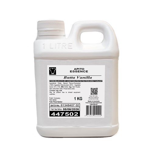 ESSENCE BUTTA VANILLA APIITO 1KG(1) # 447502 BAKELS