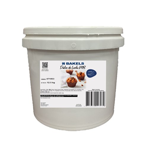 FILLING DULCE DE LECHE 12.5KG # 471853 BAKELS