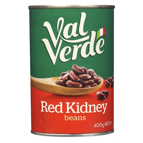 BEAN RED KIDNEY (12 X 400GM) # BL038 VAL VERDE