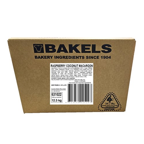 MACAROON RASP COCONUT 12.5KG # 631022 BAKELS
