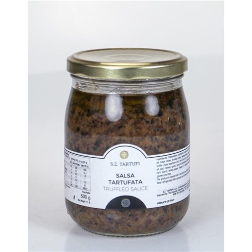 SALSA BLACK TRUFFLE 500GM(6) # 01F0167 TARTUFATA