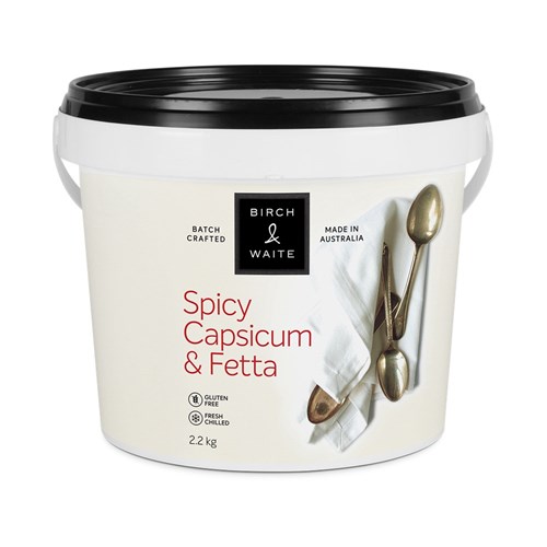 DIP SPICY CAPSICUM & FETTA 2.2KG(2) # SPCA6911FK4 B&W