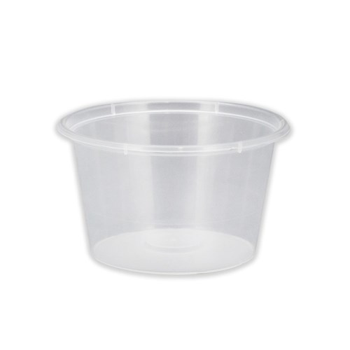 CONTAINER 120ML C4 ROUND CLEAR 100S(10) # C4 CHANROL
