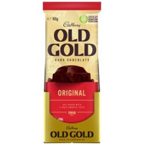 CHOCOLATE BLOCK DARK OLD GOLD 165GM(68) # 4328756 CADBURY