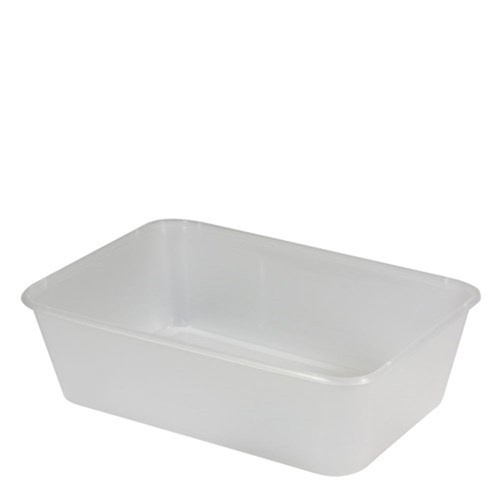 CONTAINER FREEZER RECTANGLE 650ML 50S(10) # C-PP0602 CAPRI