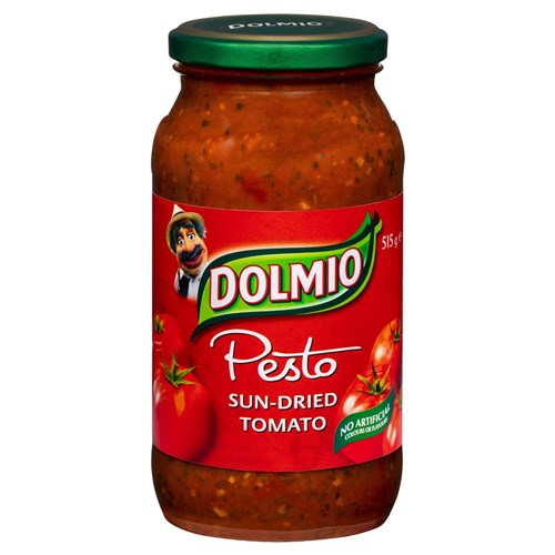 PESTO SUNDRIED TOMATO 500GM(6) # 326163 DOLMIO