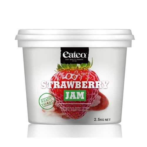 JAM STRAWBERRY 2.5KG(3) # 860030 EATEO