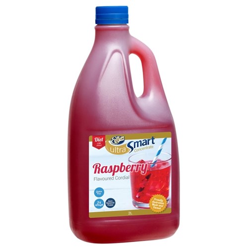 CORDIAL DIET RASPBERRY ULTRASMART 2LT(6) # I02283 EDLYN