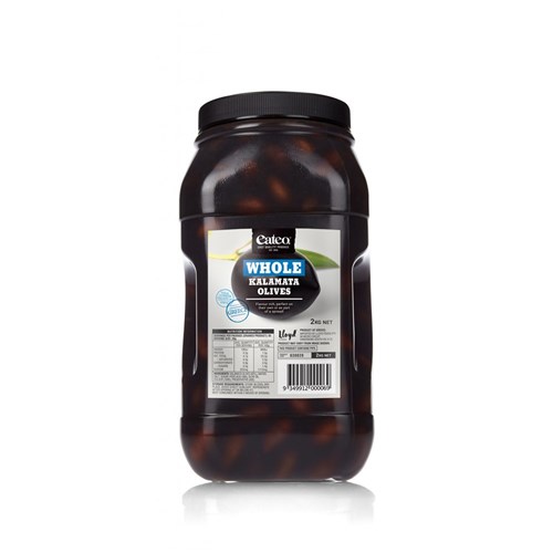 OLIVES KALAMATA WHOLE 2KG(6) # 830020 EATEO