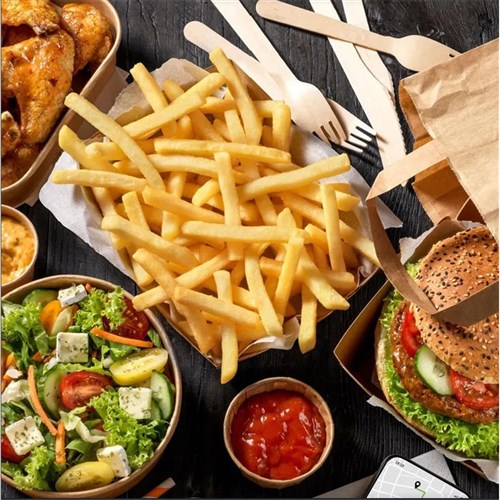 CHIP 10MM LIGHTLY COATED FRIES (4 X 2.5KG) 10KG # 441.013 FARM FRITES