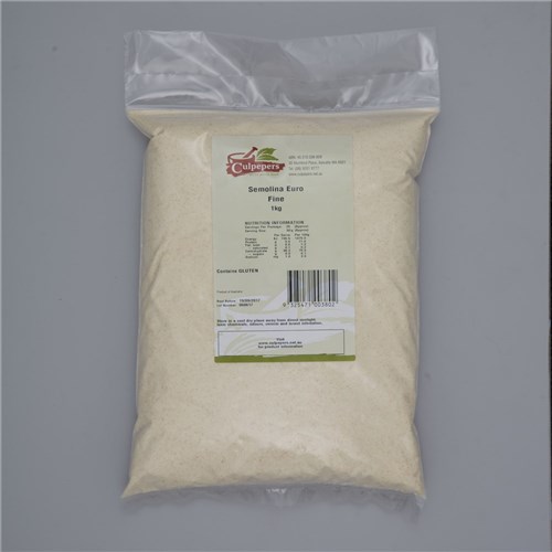 SEMOLINA SHARPES 1KG(12) # SEMS1 CULPEPERS