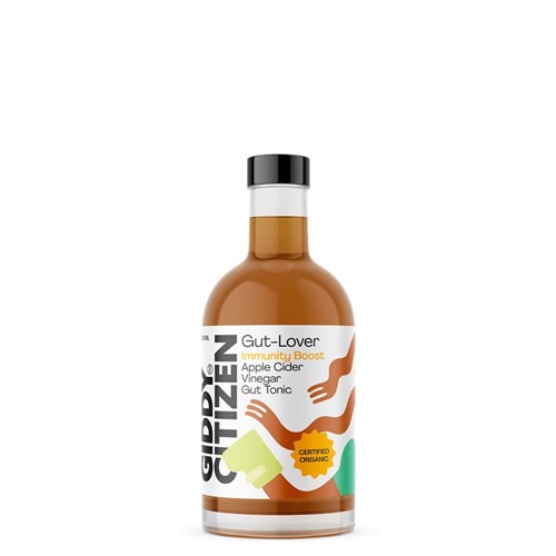 VINEGAR APPLE CIDER MUTT LOVER CLASSIC DOG GUT  (6 X 300ML) # MLDT1 GIDDY CITIZEN