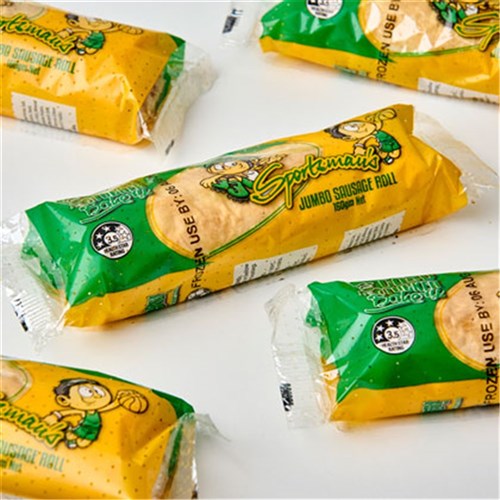 SAUSAGE ROLL JUMBO LEAN SPORTSMAN (32 X 160GM) # GT31 GOOD TUCKER