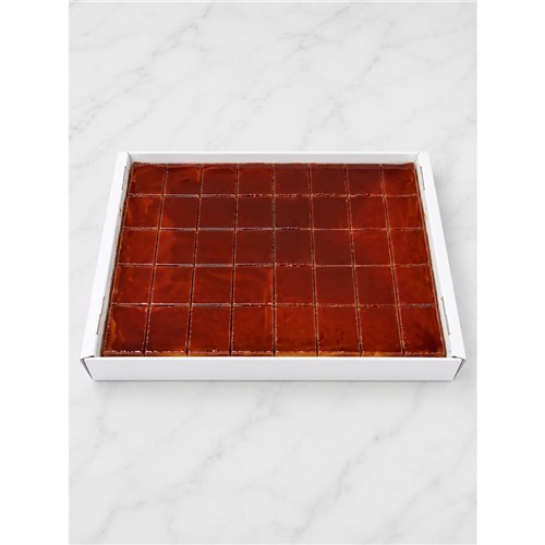CAKE TRAY CUT 40 CHOCOLATE MOUSSE 2.4KG(4) # D1381-40 HOMEBUSH CAKES