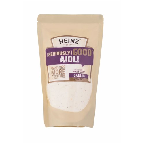 AIOLI (6 X 900ML ) # 03800 HEINZ SERIOUSLY GOOD