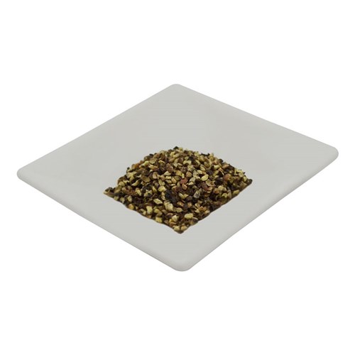 PEPPER BLACK KIBBLED FINE MED 500GM(12) KRIO KRUSH # PBKF500C
