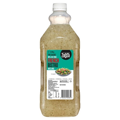 DRESSING FRENCH FREE 2.6KG(4) # 3985 ZOOSH