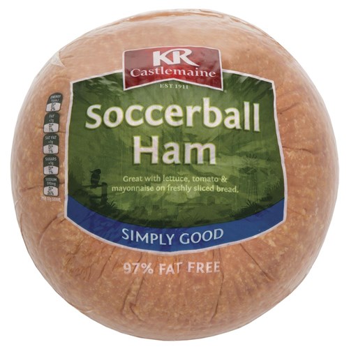 HAM SOCCERBALL R/W  APPROX 3.5KG(4) # 73422 KRC