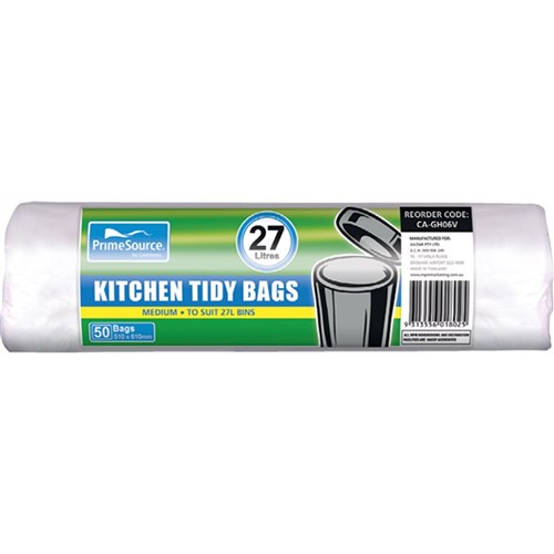 BAG KITCHEN TIDY MEDIUM 27LT 50S(20) # CA-GH06V CASTAWAY